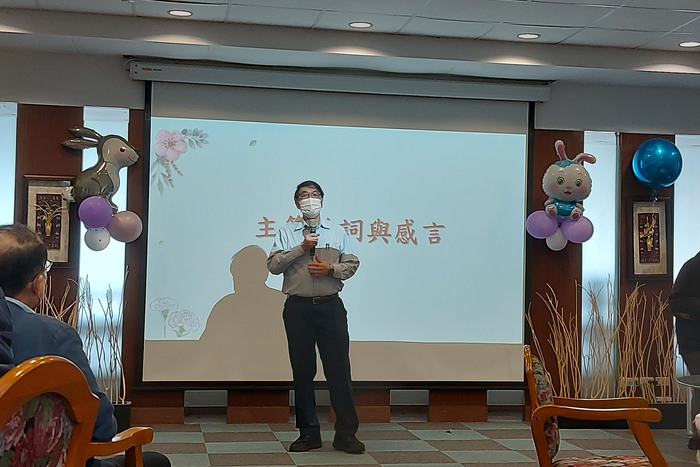 陳俊啟老師發表感言